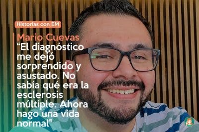 Mario Cuevas convive con la esclerosis múltiple y los síntomas invisibles: “Hoy llevo una vida normal”